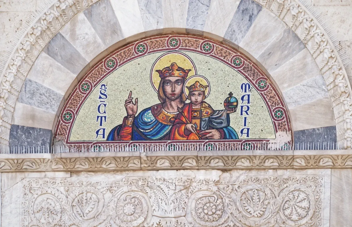 Cagliari cathedral in the Castello old town above the cruise port, the on-foot alternative for a port day